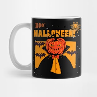 Dressed Jack-o-lantern for halloween Mug